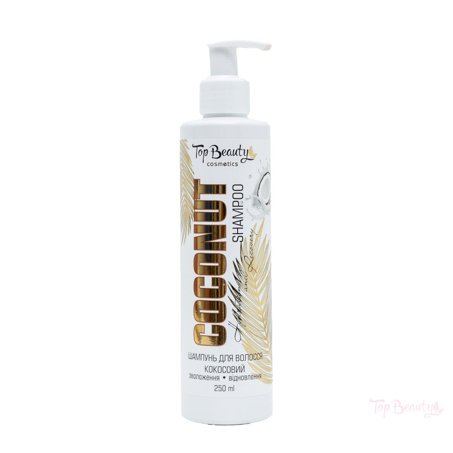 Top Beauty – Șampon cu ulei de cocos, 250 ml
