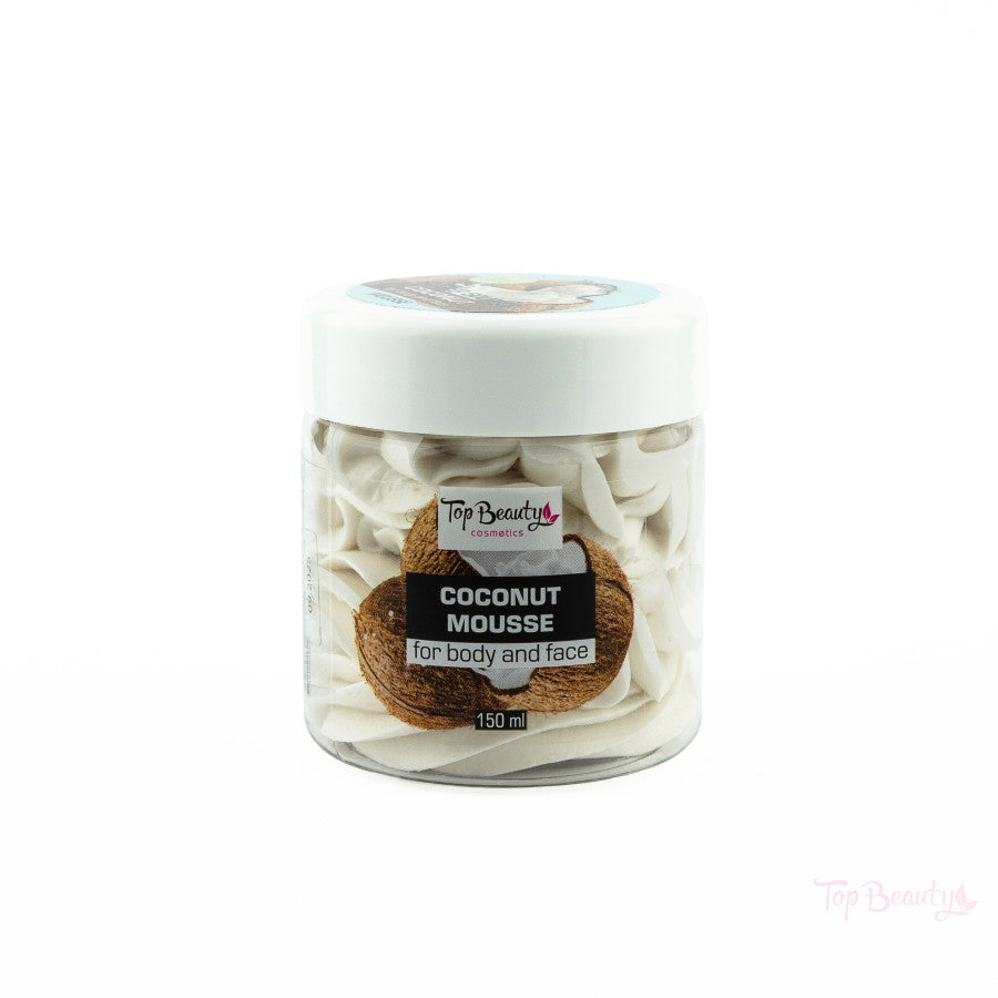 Top Beauty - Unt de corp Mousse cu Cocos 150ml