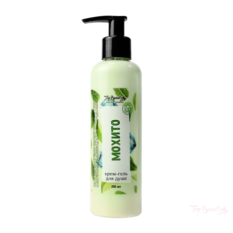 Top Beauty – Cremă-Gel de Duș „Mojito” (200 ml)